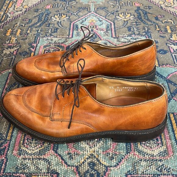 Allen Edmonds Walton leather lace up dress shoes sz 9.5 D main image 6